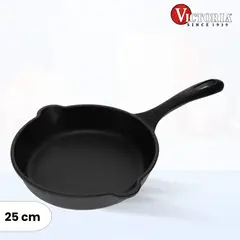 VICTORIA - Sartén de Hierro Fundido Esmaltada 25 Cm