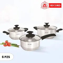 RECORD - Juego de Olla Encanto 6 Piezas