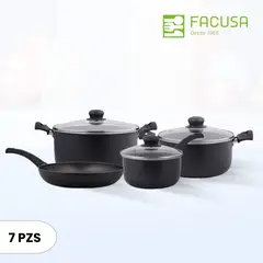 FACUSA - Juego de Olla Nova 7 Piezas