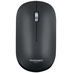 MICRONICS - Mouse Recargable Cyb Negro M7X