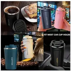 GENERICO - VASO DE CAFE CON PANTALLA DIGITAL - COLOR ALEATORIO