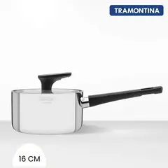 TRAMONTINA - Cacerola Profesional Grano 16 Cm Mango Baquelita