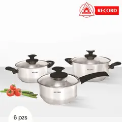 RECORD - Juego de Olla Encanto 6 Piezas