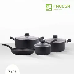 FACUSA - Juego de Olla Nova 7 Piezas
