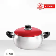 RECORD - Olla de aluminio Bombeada 18 cm