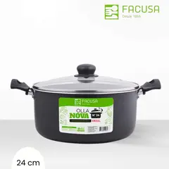 FACUSA - Olla de aluminio Nova 24 cm