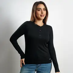 SULKAY - Polo Lore Negro