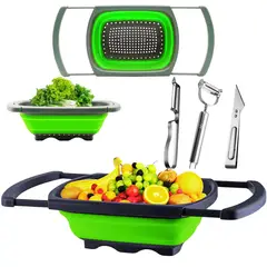 GENERICO - Colador Plegable extensible sobre lavadero