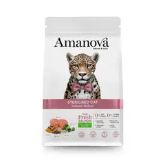 PREMIUM - Amanova Gato Adulto Esterilizado Salmón Deluxe 6 Kg