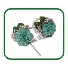 GENERICO - Conjunto De Corsage De Muñeca Y Boutonniere-