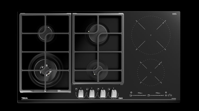 Cocina Empotrable Mixta Gas Inducción 90cm 6 Hornillas JZC 96342 BBB BK