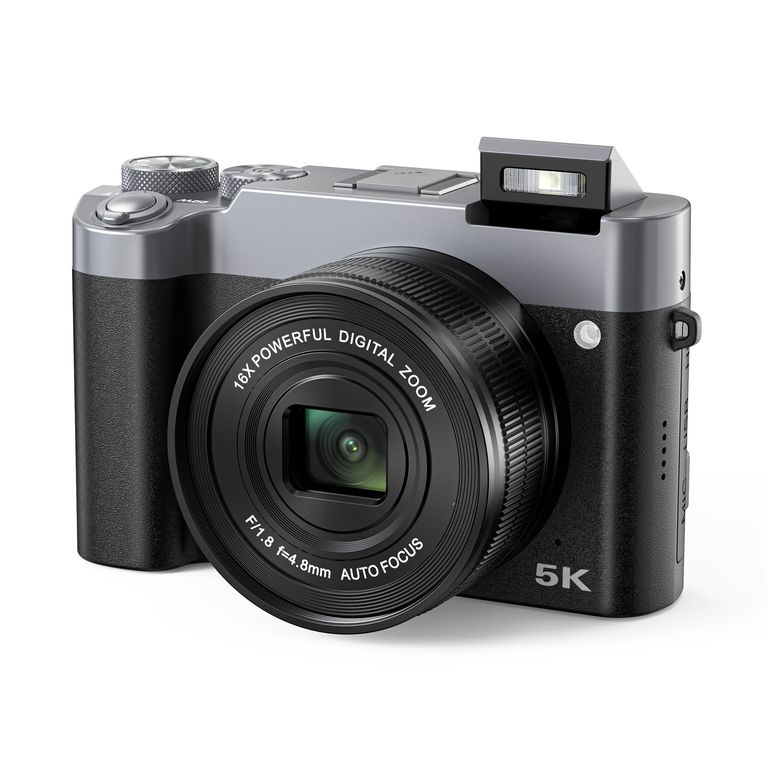 Cámara Digital 5K DC208N - 48MP Doble Lente Pantalla Táctil 3,6