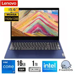 LENOVO - LAPTOP IDEPAD SLIM 3 15IRH10, 15.3" WUXGA IPS, Core i7 13620H 16GB 1TB SSD FREEDOS