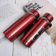 GENERICO - TERMO TOMATODO BOTELLA VASO ACERO INOXIDABLE DE 1 LITRO