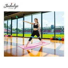 GENERICO - MAT ROSA TPE PREMIUM ECO FRIENDLY + BANDAS ELASTICAS RESISTENTES