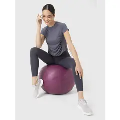 BSOUL - Polo Manga Corta Mujer Soft T-Shirt Gris