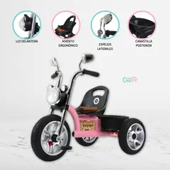 VOYAGE - Triciclo Musical «CHAVITO» Pink