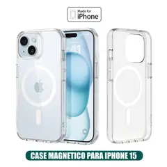 GENERICO - Case Magnetico Transparente iPhone 15 (Magsafe)