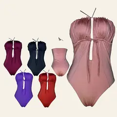 GENERICO - Enterizo Licra UV Anne Marie de la Trémoïlle GL-30 Color Morado