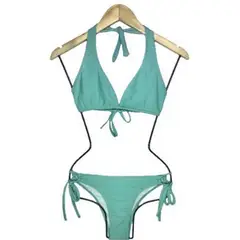 GENERICO - Bikini Licra UV Clasico Verde GL-18