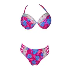 GENERICO - Bikini Licra UV Emma Goldman Fucsia GL-48