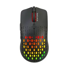 ENKORE - Mouse Gamer Vibrant 7 Led Diseño Ergonómico