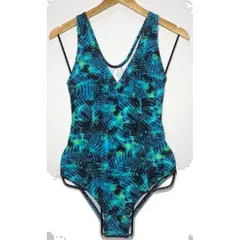 GENERICO - Ropa de baño Mujer Jasmin Estampado Azul GL-30