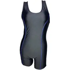 GENERICO - Ropa de baño Mujer Natacion Venas Azul GL-32