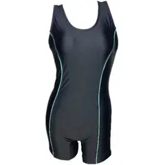 GENERICO - Ropa de baño Mujer Natacion Venas Turquesa GL-32