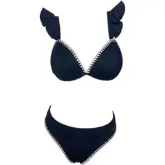 GENERICO - Ropa de baño Mujer Olivia Color Entero Negro GL-42