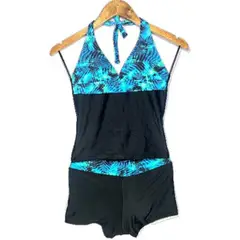 GENERICO - Shortkini Colores UV Con Polo Negro GL-32