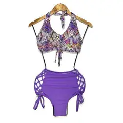 GENERICO - Ropa de baño Mujer Valentina Morado GL-28