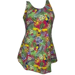 GENERICO - Ropa de baño Mujer Vestido Laura Amarillo GL-52