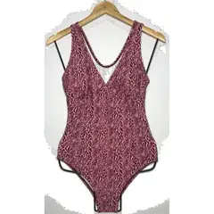 GENERICO - Ropa de baño Mujer Jasmin Estampado Guinda GL-30