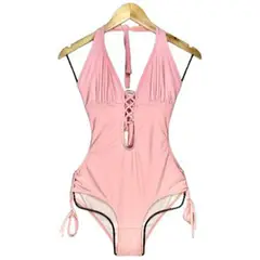 GENERICO - Trikini Licra UV Flor Gales Rosa GL-30