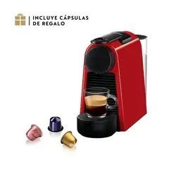 NESPRESSO - Cafetera Essenza-Mini Roja