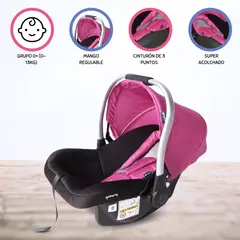 EBABY - Portabebé de Lujo «TERRY» Pink
