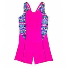 GENERICO - Enterizo Short Niña Color Fucsia GL-30