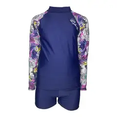 GENERICO - Conjunto Niña Manga Larga Color Azul GL-44