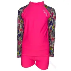 GENERICO - Conjunto Niña Manga Larga Color Celeste GL-44