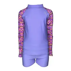 GENERICO - Conjunto Niña Manga Larga Color Lila GL-44