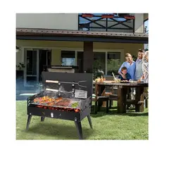 OTTOWARE - Parrilla de carbón Plegable portátil
