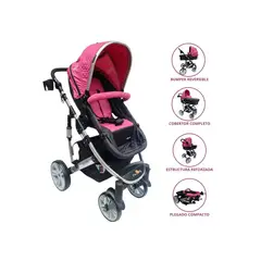 BABY KITS - Coche Deportivo Moisés para Bebé »SPRING» Pink