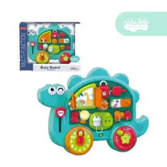 BABY - Tablero de Actividades Montessori con temática de dinosaurios de bebé