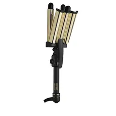 HOT TOOLS - Rizador Ondulador de 3 Barriles