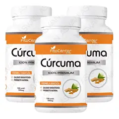 GENERICO - Pack de 3 Cúrcuma Formula Avanzada 100 unidades 500mg