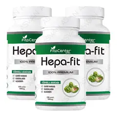 GENERICO - Pack de 3 Hepa-Fit Formula Avanzada  100 unidades 500mg