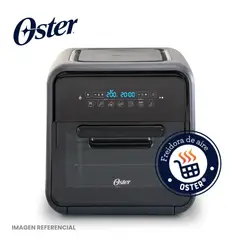 OSTER - Freidora de Aire de 10 Litros con 7 Funciones Negro CKSTAFOV3