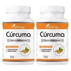 GENERICO - Pack de 2 Cúrcuma Formula Avanzada 100 unidades 500mg