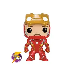 FUNKO - IRON MAN UNMASKED AVENGERS CIVIL WAR 136 EXCLUSIVO